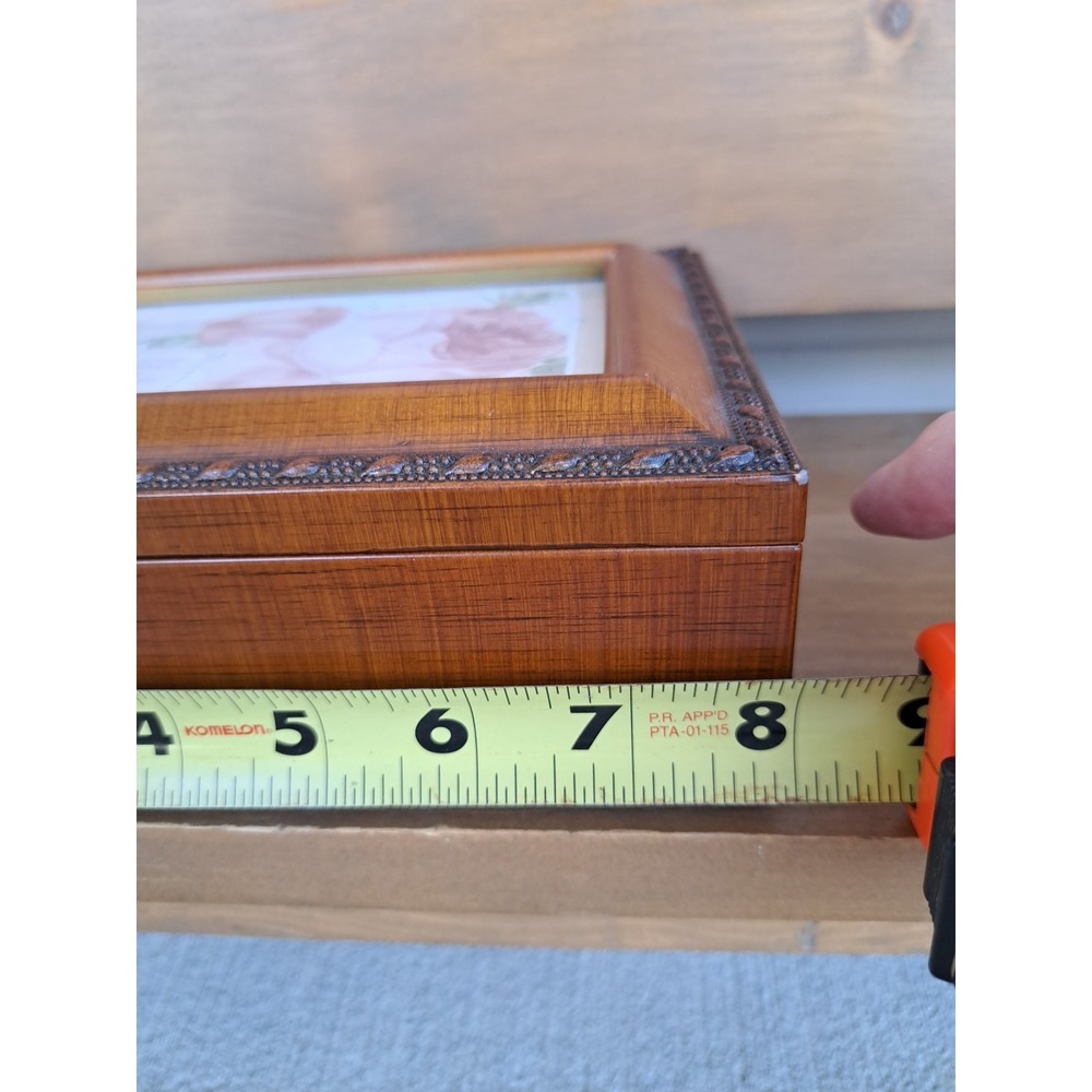 Cottage Garden Collectable Decorative Sankyo Music Jewelry Box For Daughter - Picture 12 of 13